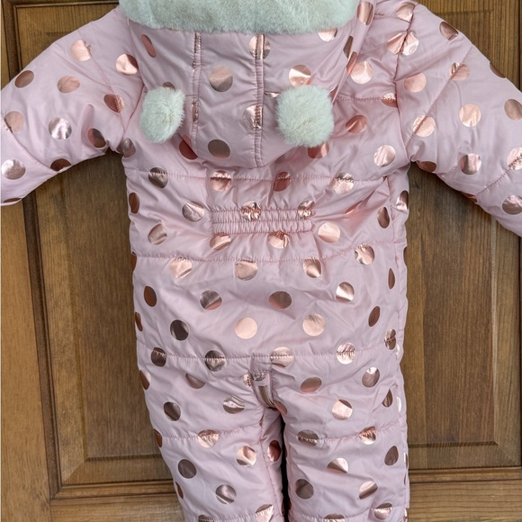 Liv & Lottie zip snowsuit with adorable “ear” hood - Picture 1 of 4